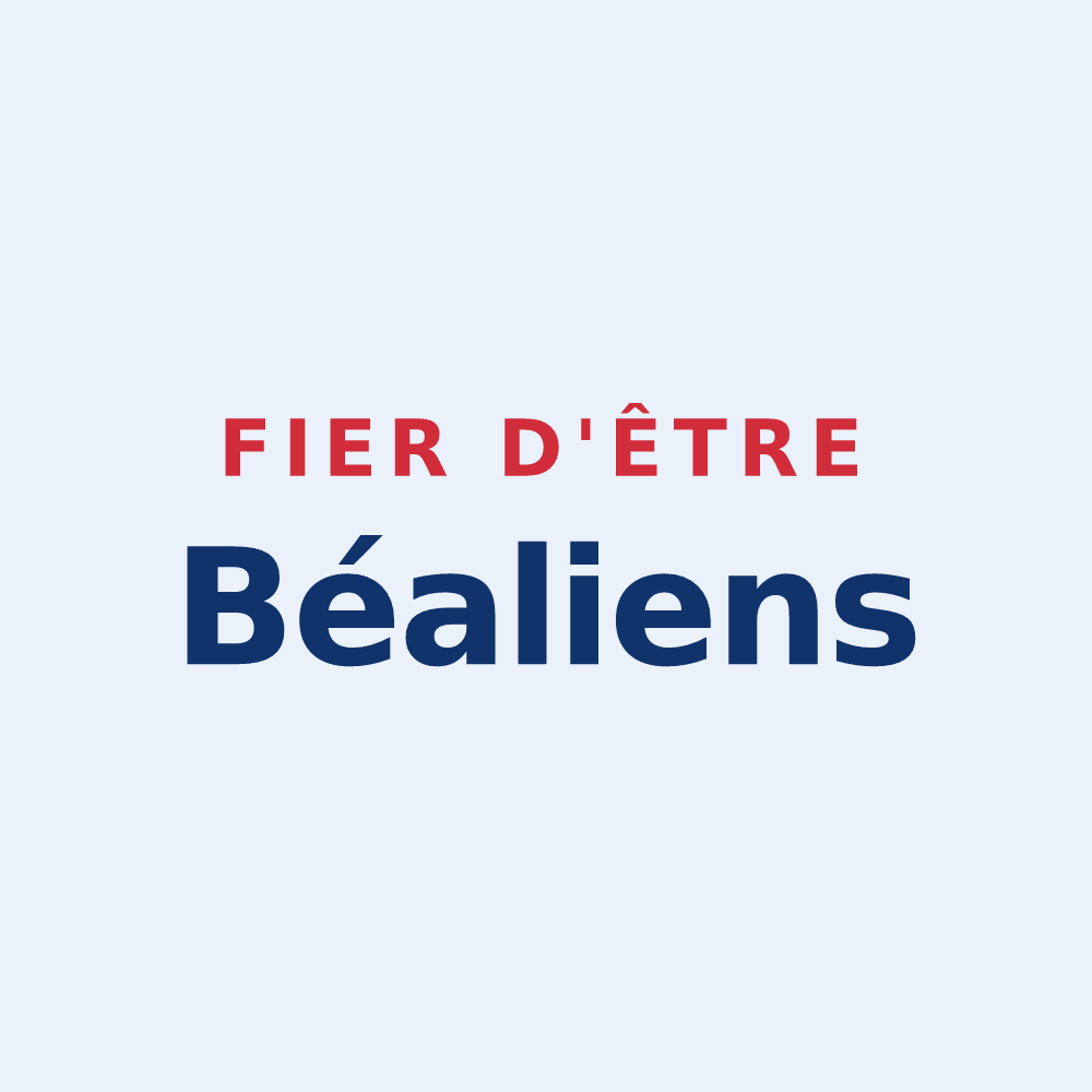 Sticker « Fier d'être Béaliens » — design pour Beaux