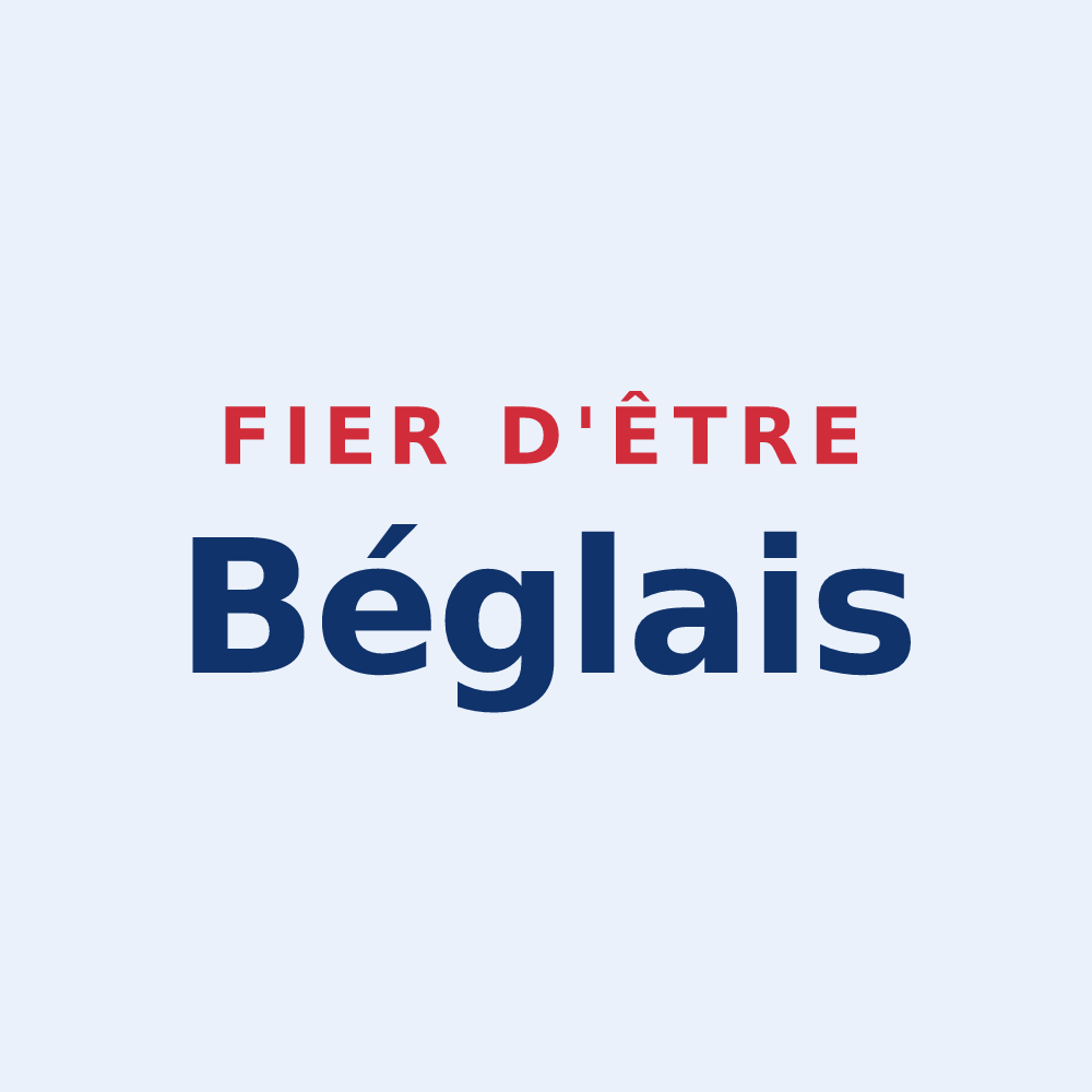 Sticker « Fier d'être Béglais » — design pour Bègles