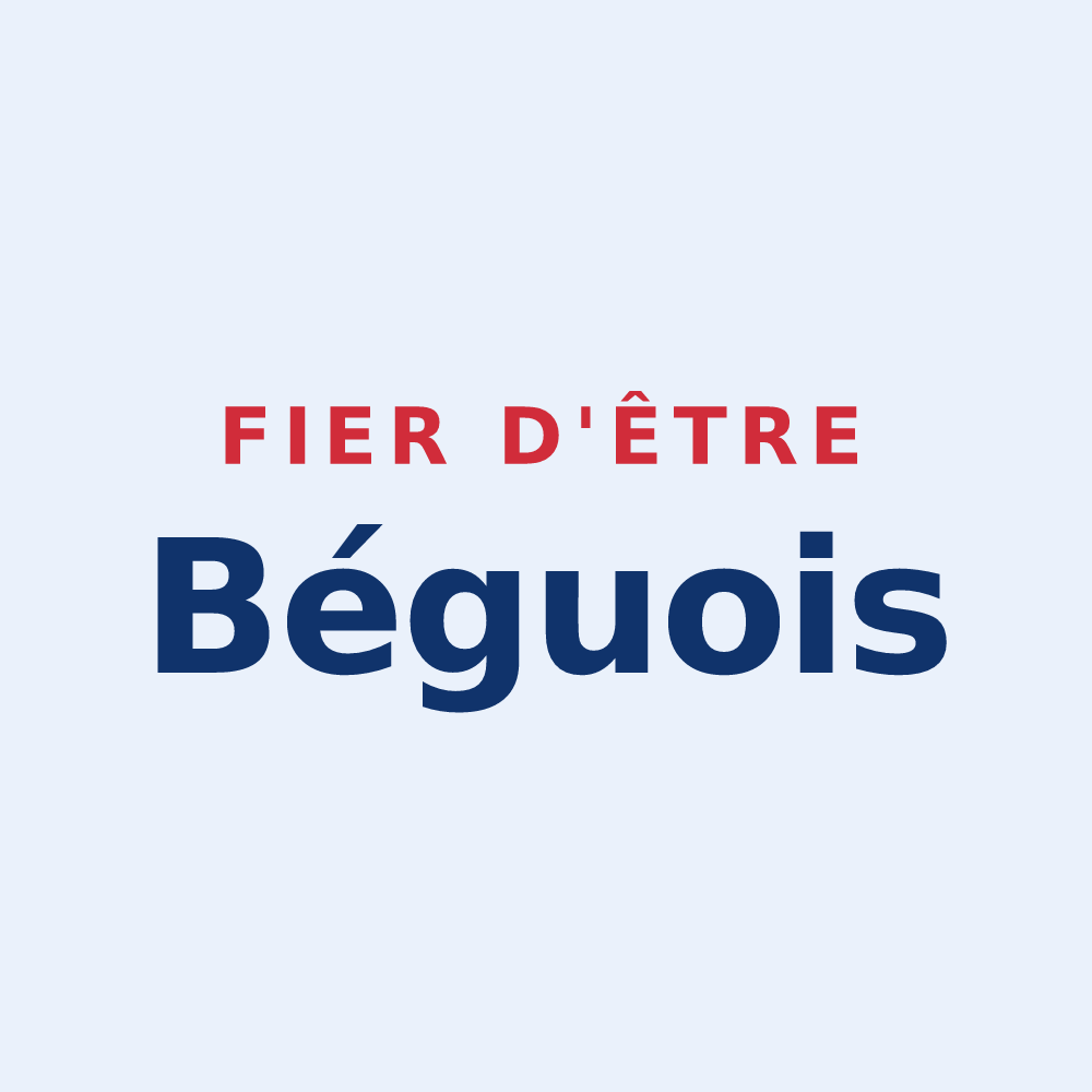 Sticker « Fier d'être Béguois » — design pour Bègues