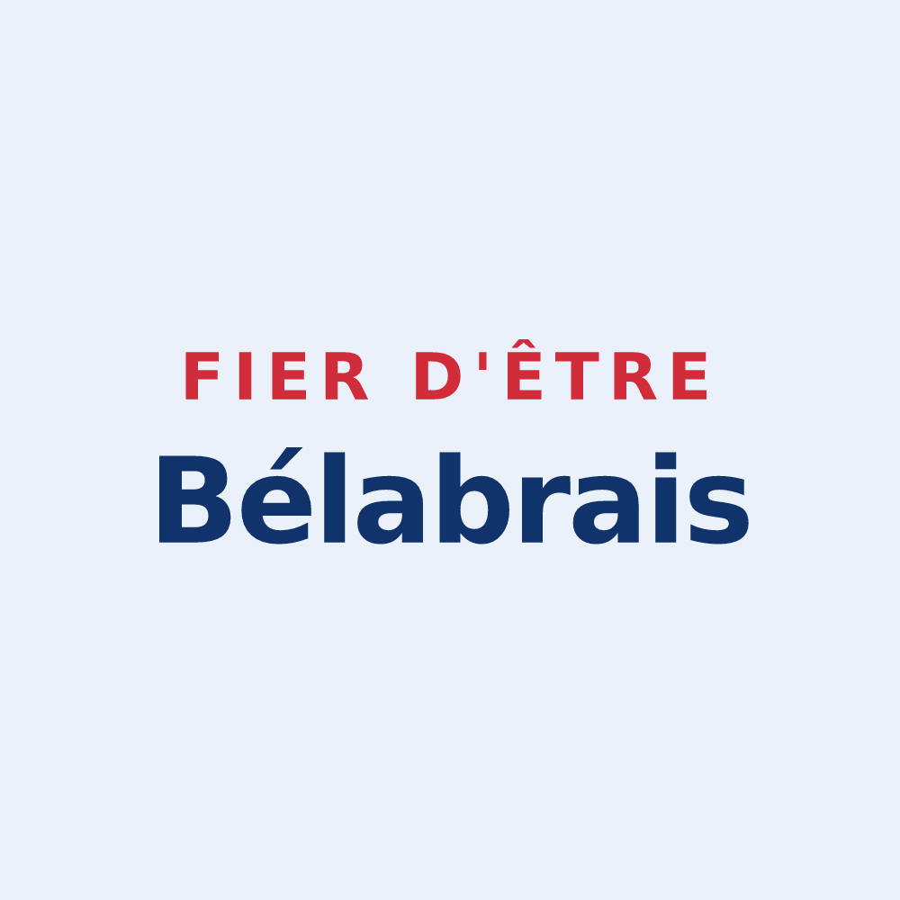 Sticker « Fier d'être Bélabrais » — design pour Bélâbre