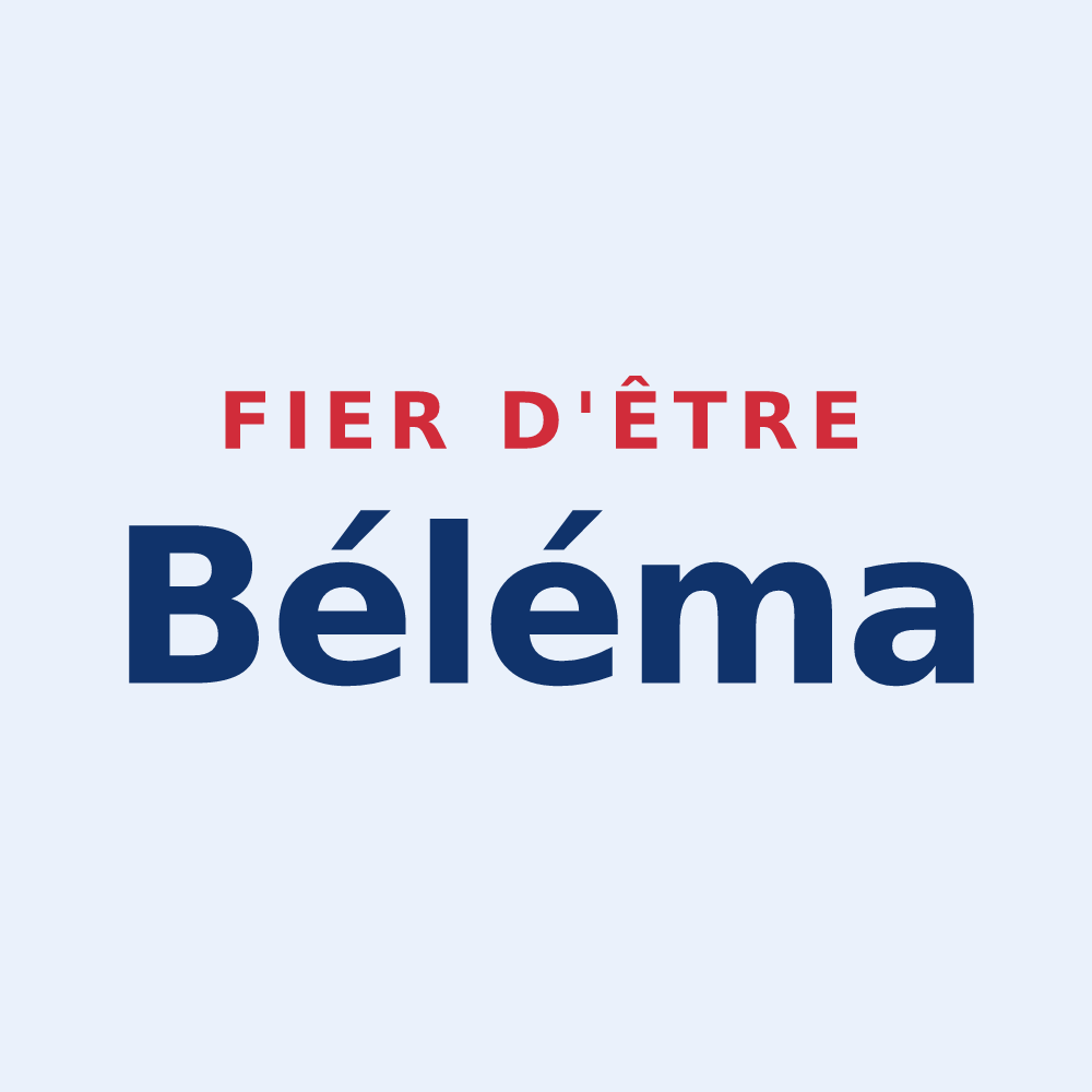 Sticker « Fier d'être Béléma » — design pour Belep