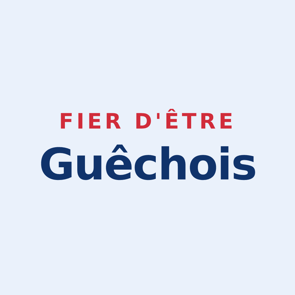 Sticker « Fier d'être Guêchois » — design pour Belforêt-en-Perche