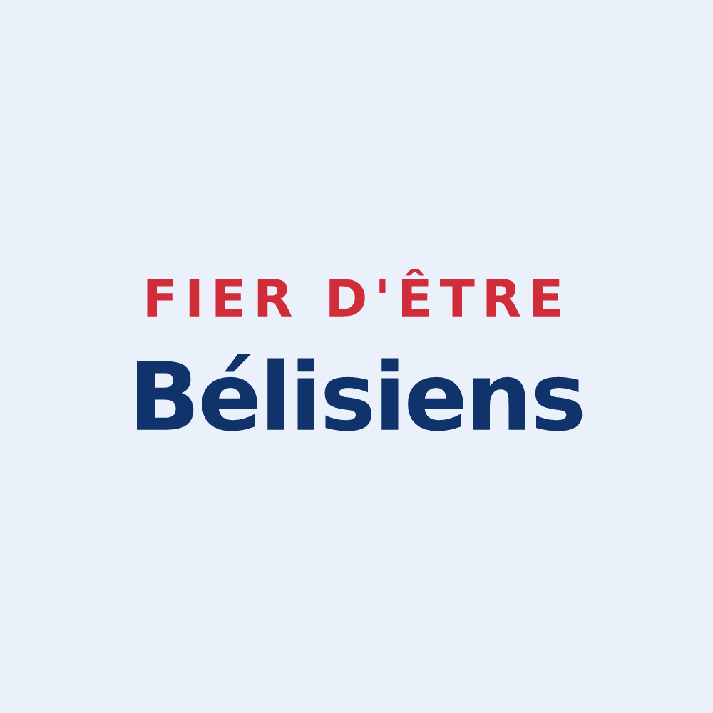 Sticker « Fier d'être Bélisiens » — design pour Bélis