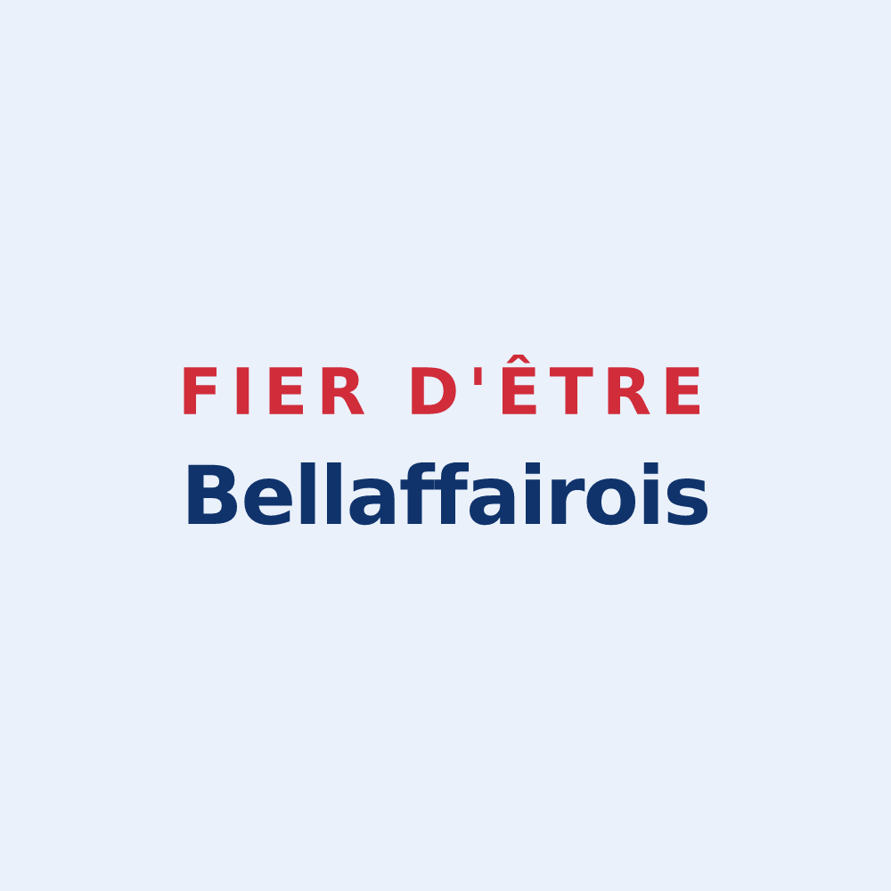 Sticker « Fier d'être Bellaffairois » — design pour Bellaffaire
