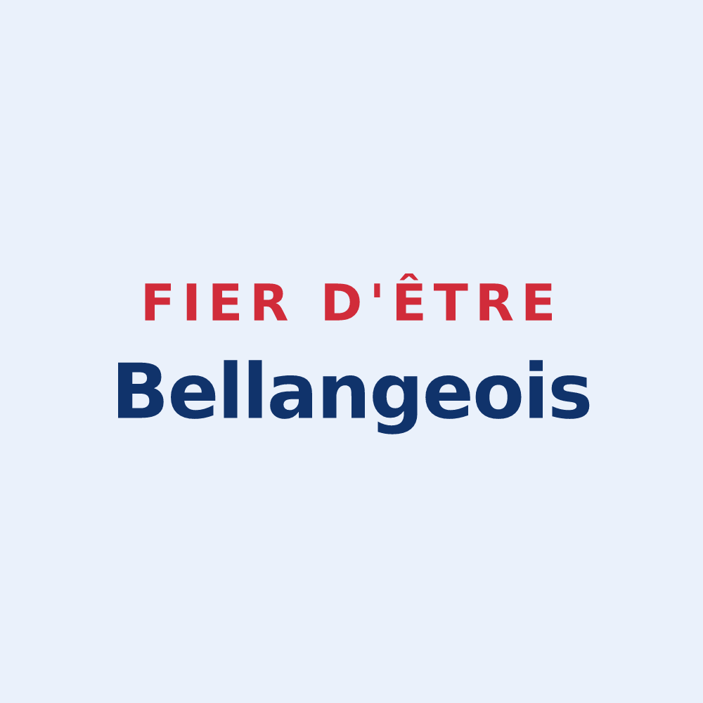 Sticker « Fier d'être Bellangeois » — design pour Bellange