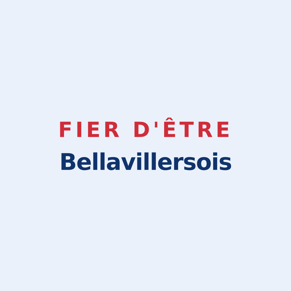 Sticker « Fier d'être Bellavillersois » — design pour Bellavilliers