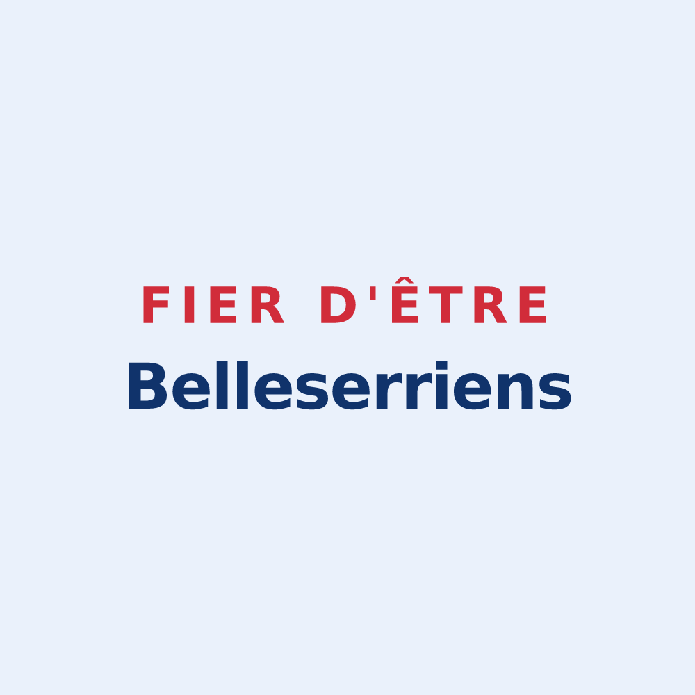 Sticker « Fier d'être Belleserriens » — design pour Belleserre