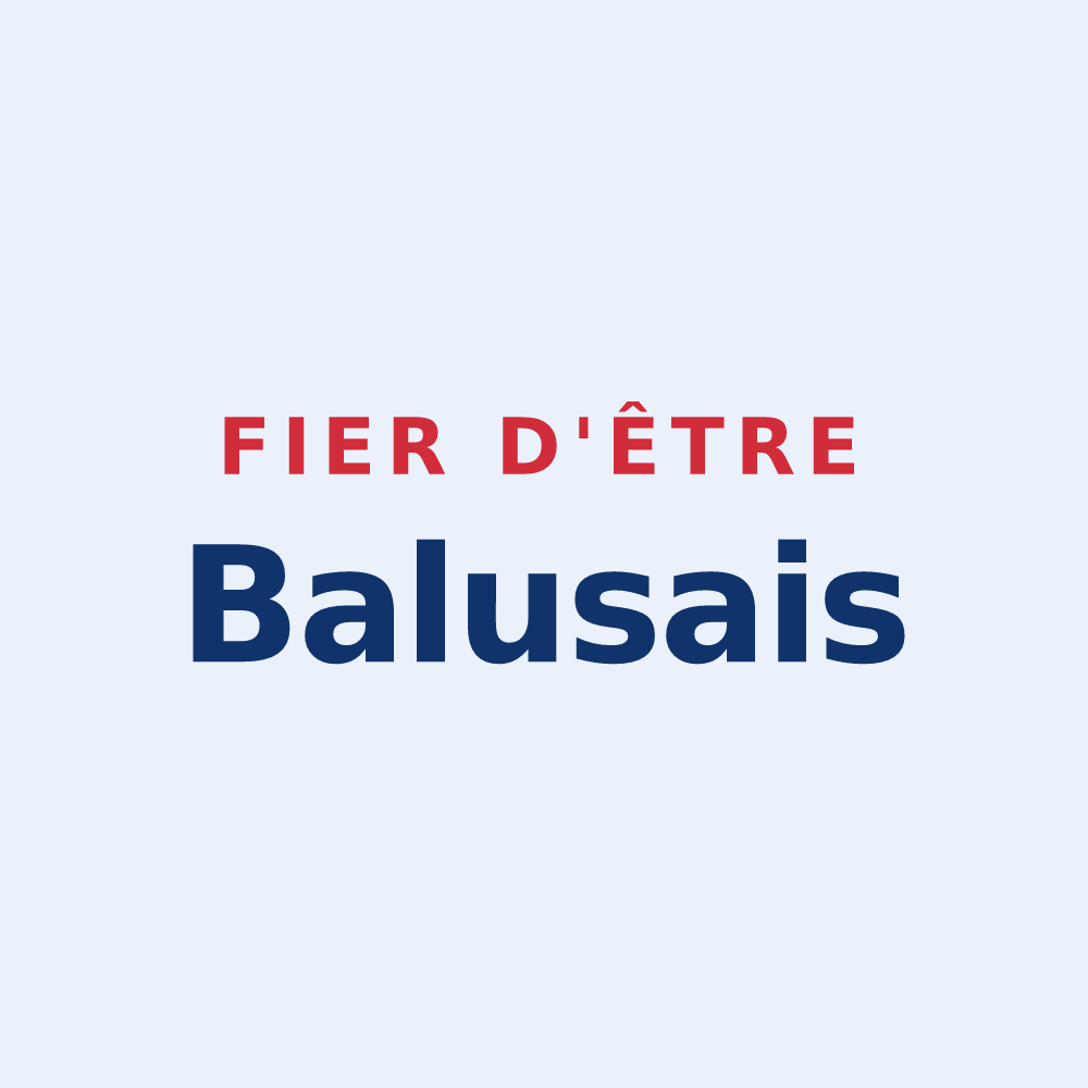 Sticker « Fier d'être Balusais » — design pour Bellevesvre