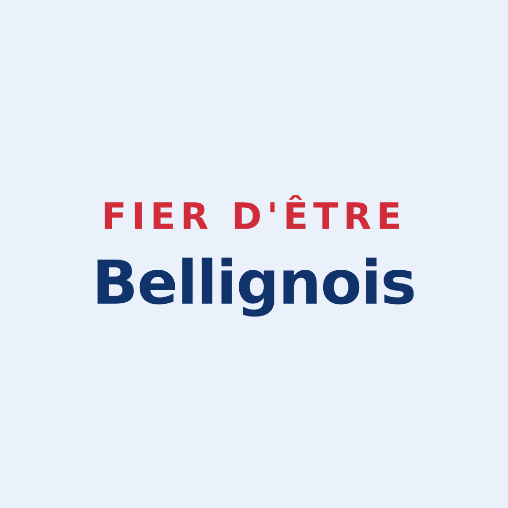 Sticker « Fier d'être Bellignois » — design pour Bellignies