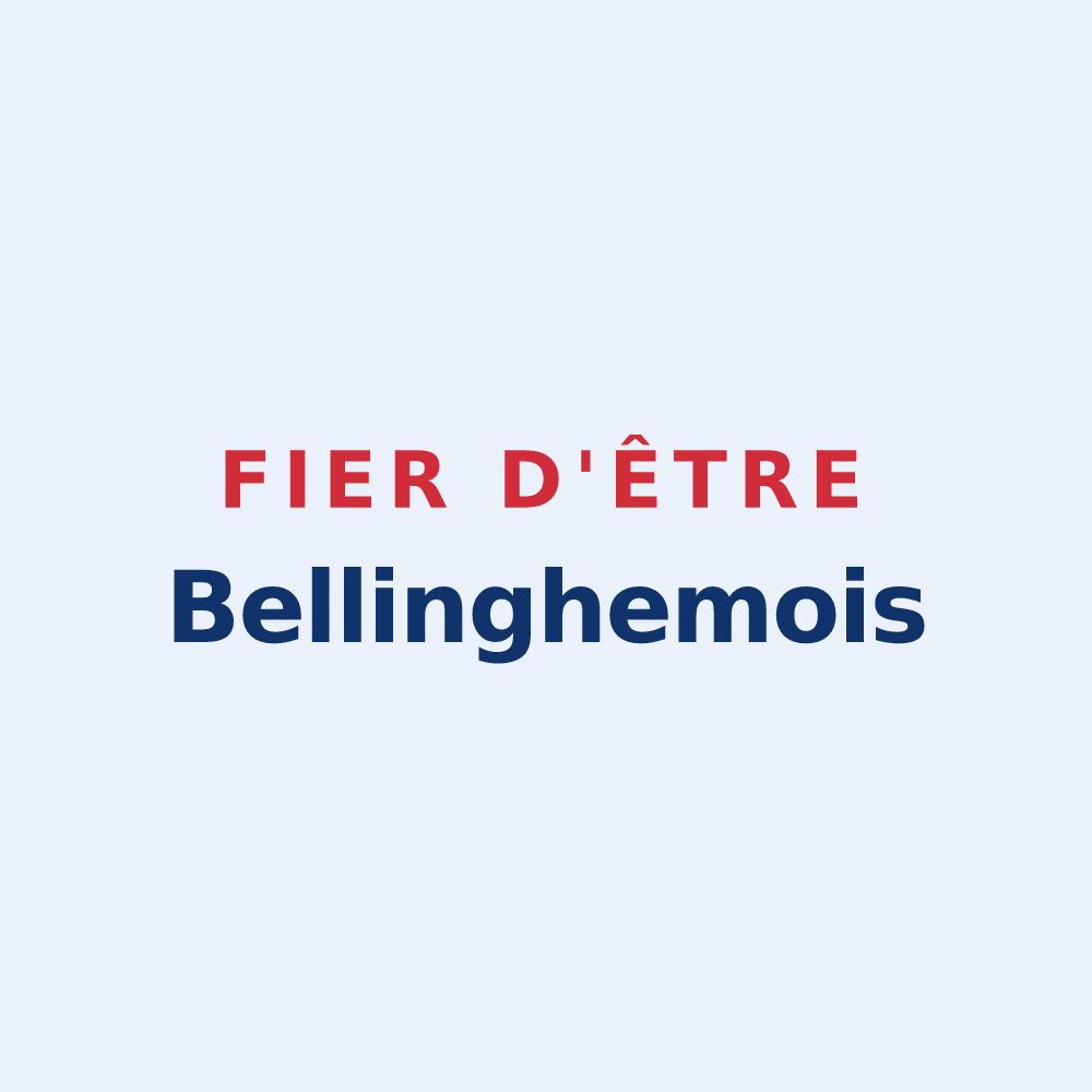 Sticker « Fier d'être Bellinghemois » — design pour Bellinghem