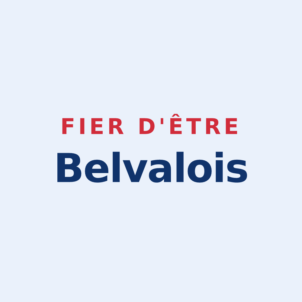 Sticker « Fier d'être Belvalois » — design pour Belval-en-Argonne