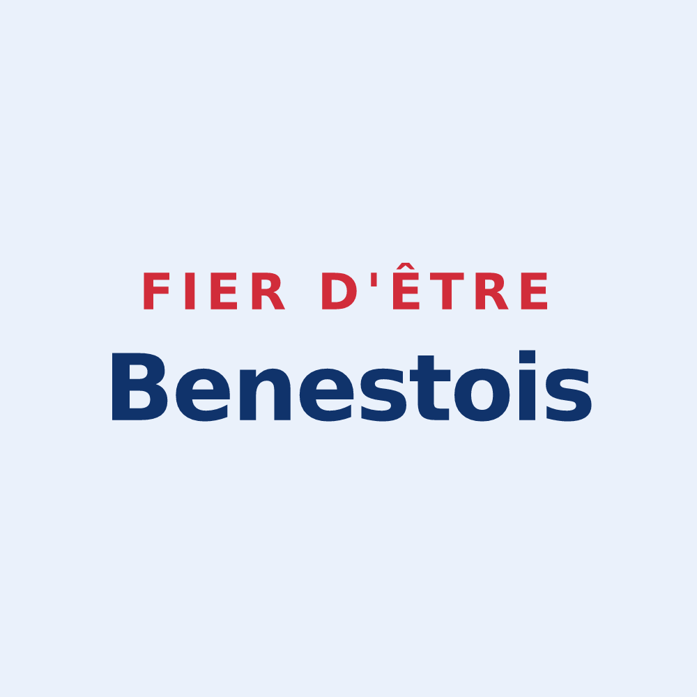 Sticker « Fier d'être Benestois » — design pour Benest
