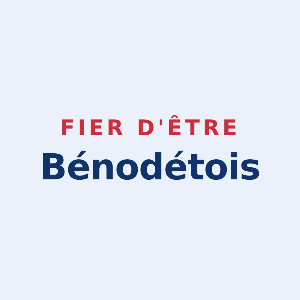 Sticker « Fier d'être Bénodétois » — design pour Bénodet