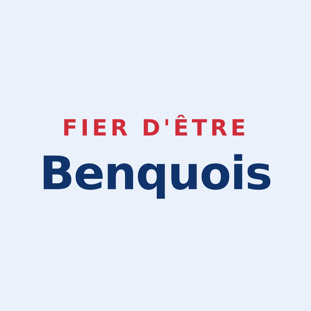 Sticker « Fier d'être Benquois » — design pour Benque