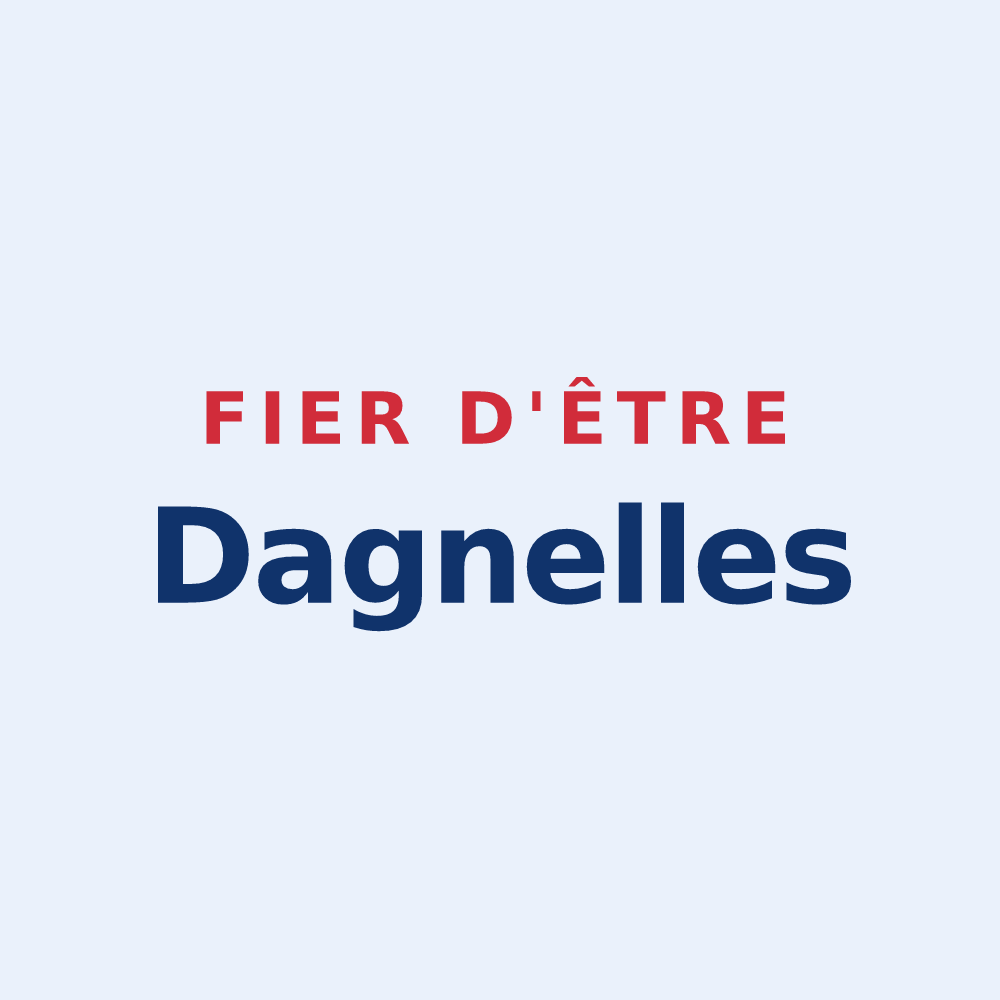 Sticker « Fier d'être Dagnelles » — design pour Bercenay-en-Othe