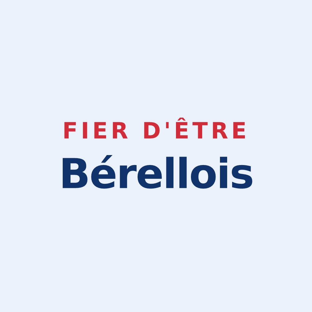 Sticker « Fier d'être Bérellois » — design pour Bérelles