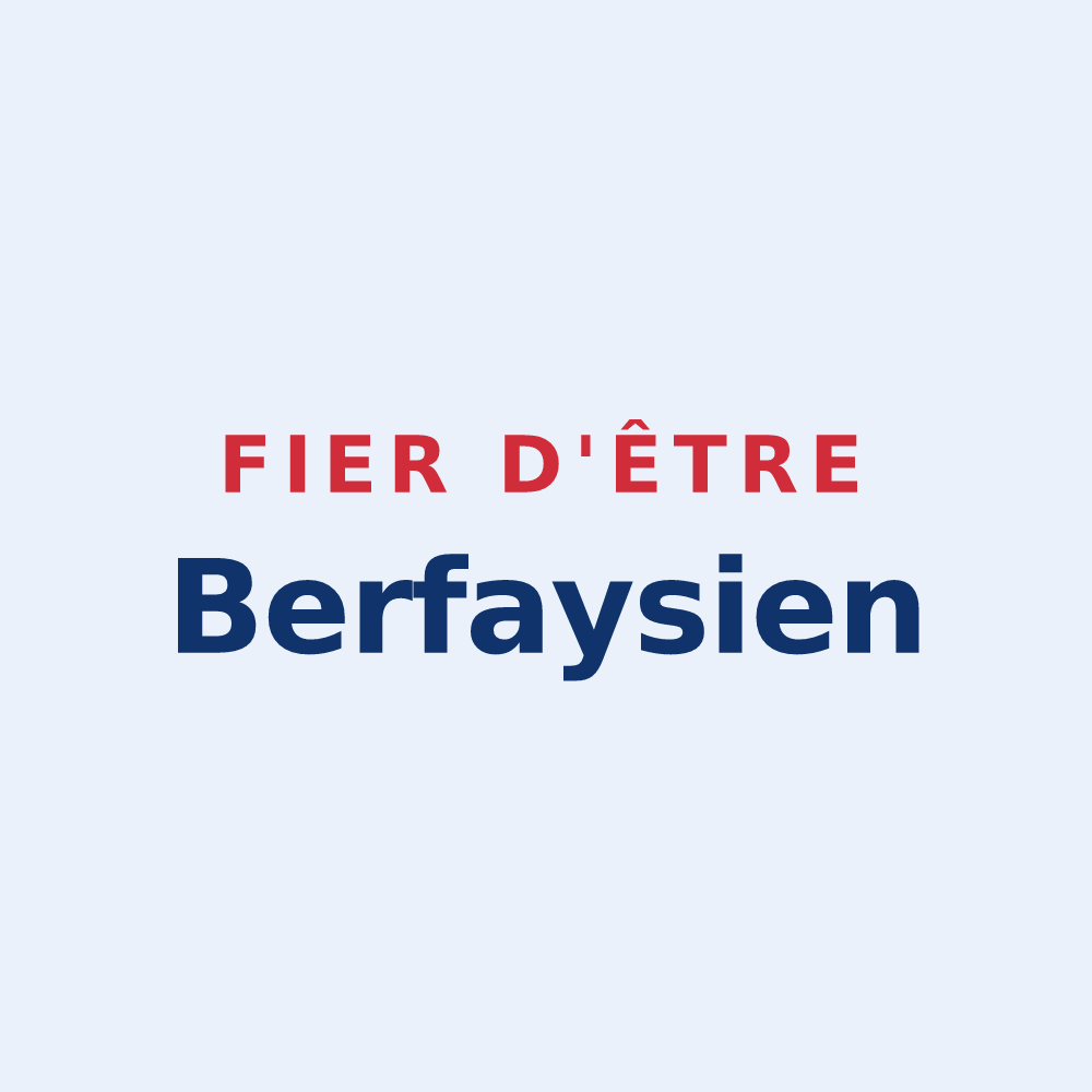 Sticker « Fier d'être Berfaysien » — design pour Berfay