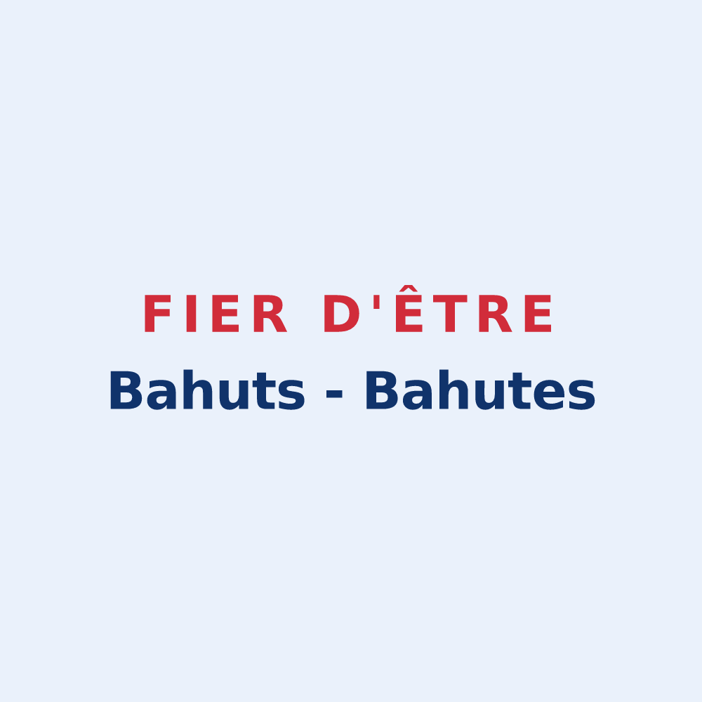 Sticker « Fier d'être Bahuts - Bahutes » — design pour Bergères