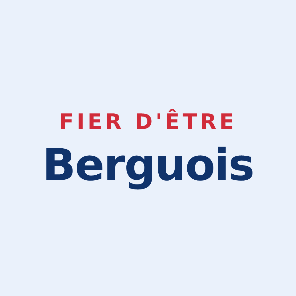 Sticker « Fier d'être Berguois » — design pour Bergues