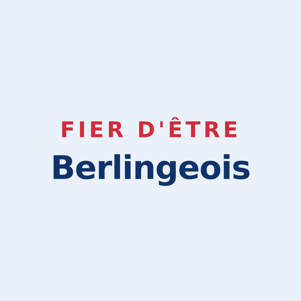Sticker « Fier d'être Berlingeois » — design pour Berling