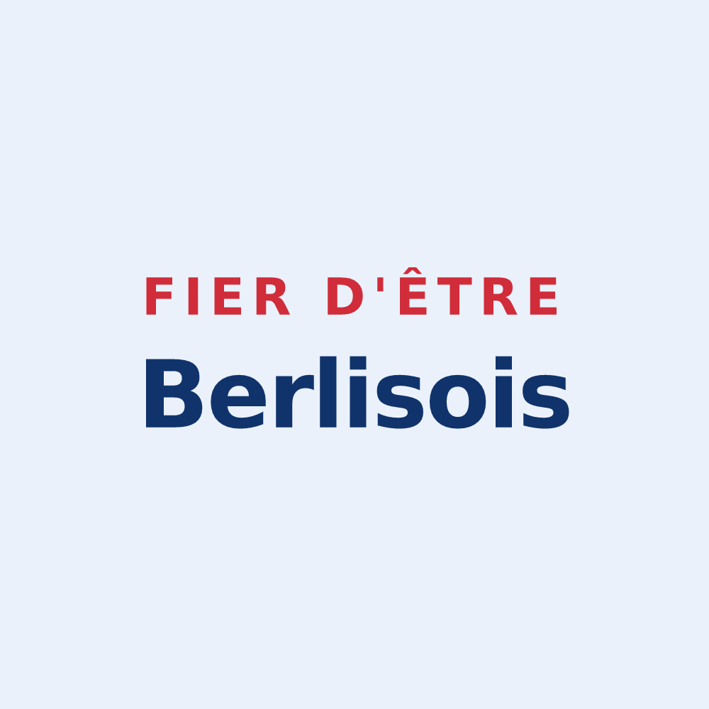 Sticker « Fier d'être Berlisois » — design pour Berlise