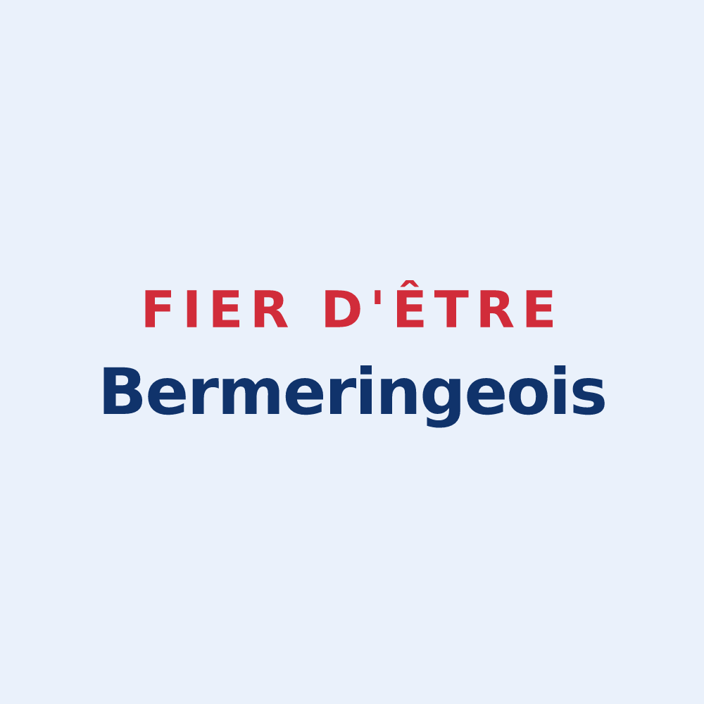 Sticker « Fier d'être Bermeringeois » — design pour Bermering