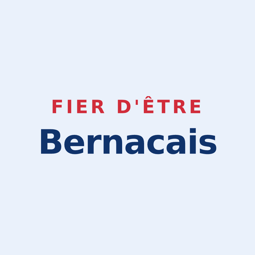 Sticker « Fier d'être Bernacais » — design pour Bernac-Debat