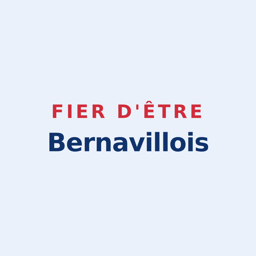 Sticker « Fier d'être Bernavillois » — design pour Bernaville