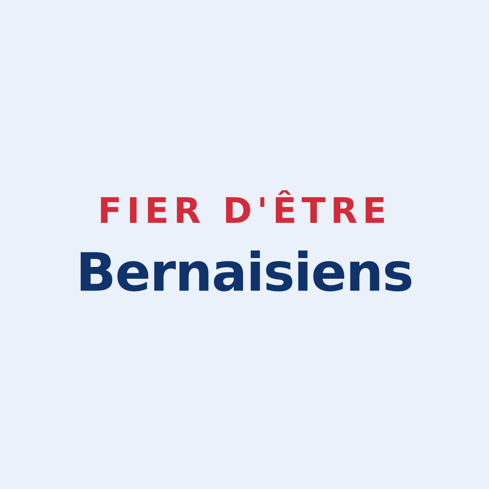 Sticker « Fier d'être Bernaisiens » — design pour Bernay-Saint-Martin