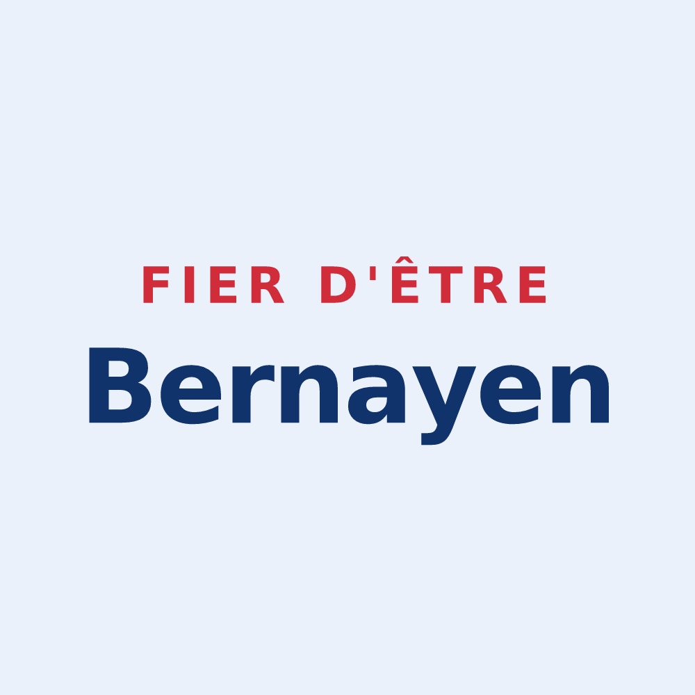 Sticker « Fier d'être Bernayen » — design pour Bernay