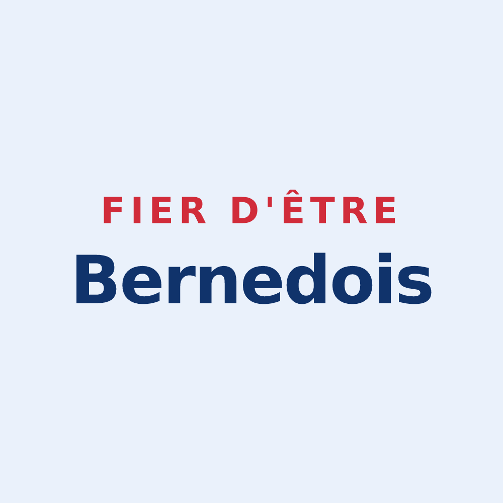 Sticker « Fier d'être Bernedois » — design pour Bernède