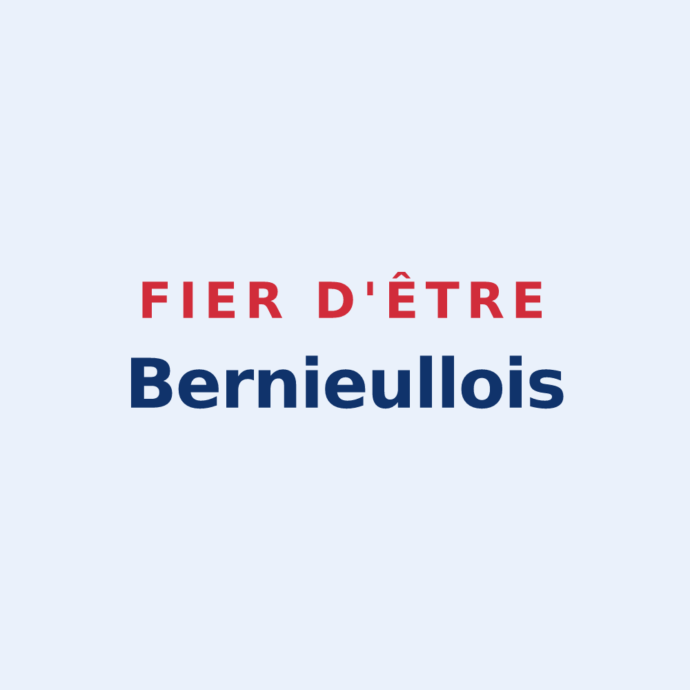 Sticker « Fier d'être Bernieullois » — design pour Bernieulles