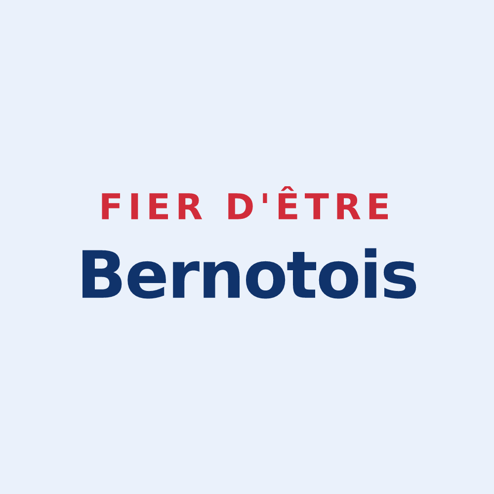 Sticker « Fier d'être Bernotois » — design pour Bernot