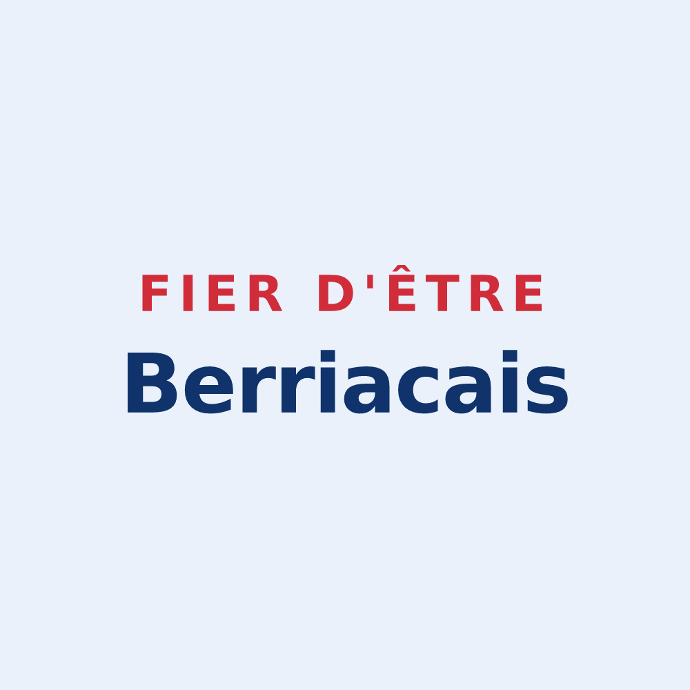 Sticker « Fier d'être Berriacais » — design pour Berriac