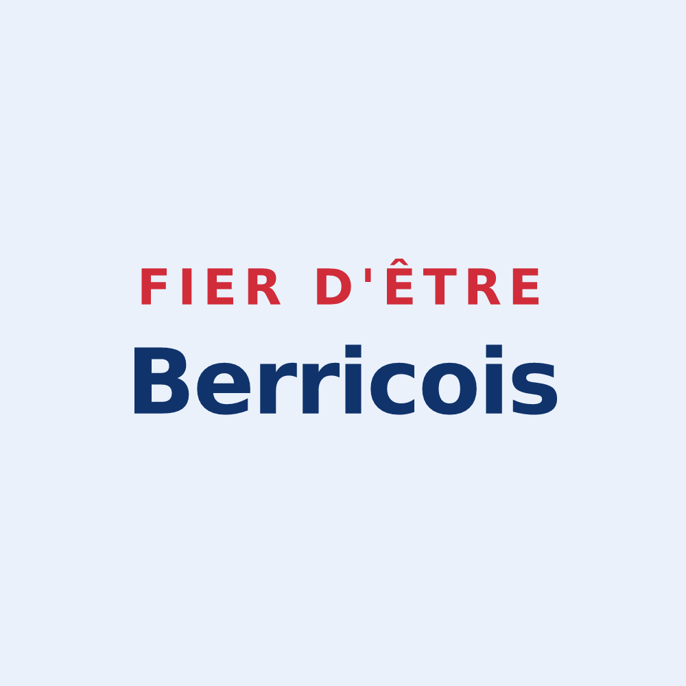 Sticker « Fier d'être Berricois » — design pour Berric