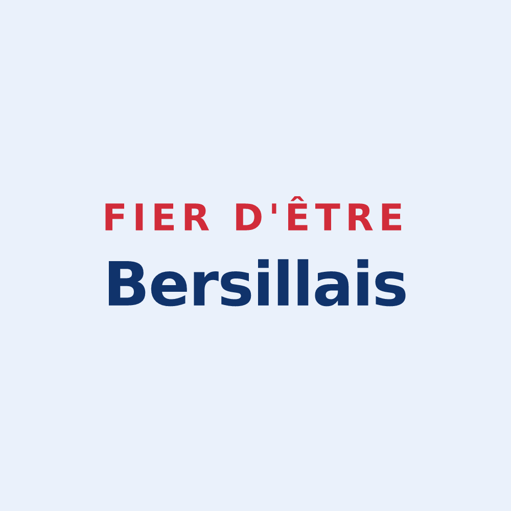 Sticker « Fier d'être Bersillais » — design pour Bersillies