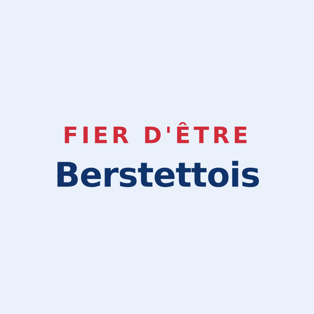 Sticker « Fier d'être Berstettois » — design pour Berstett