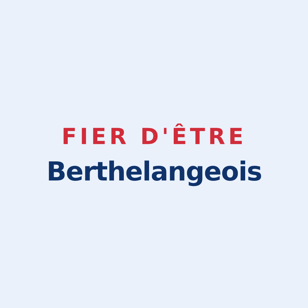 Sticker « Fier d'être Berthelangeois » — design pour Berthelange