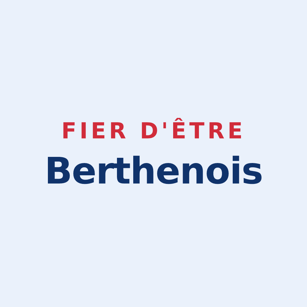 Sticker « Fier d'être Berthenois » — design pour Berthen
