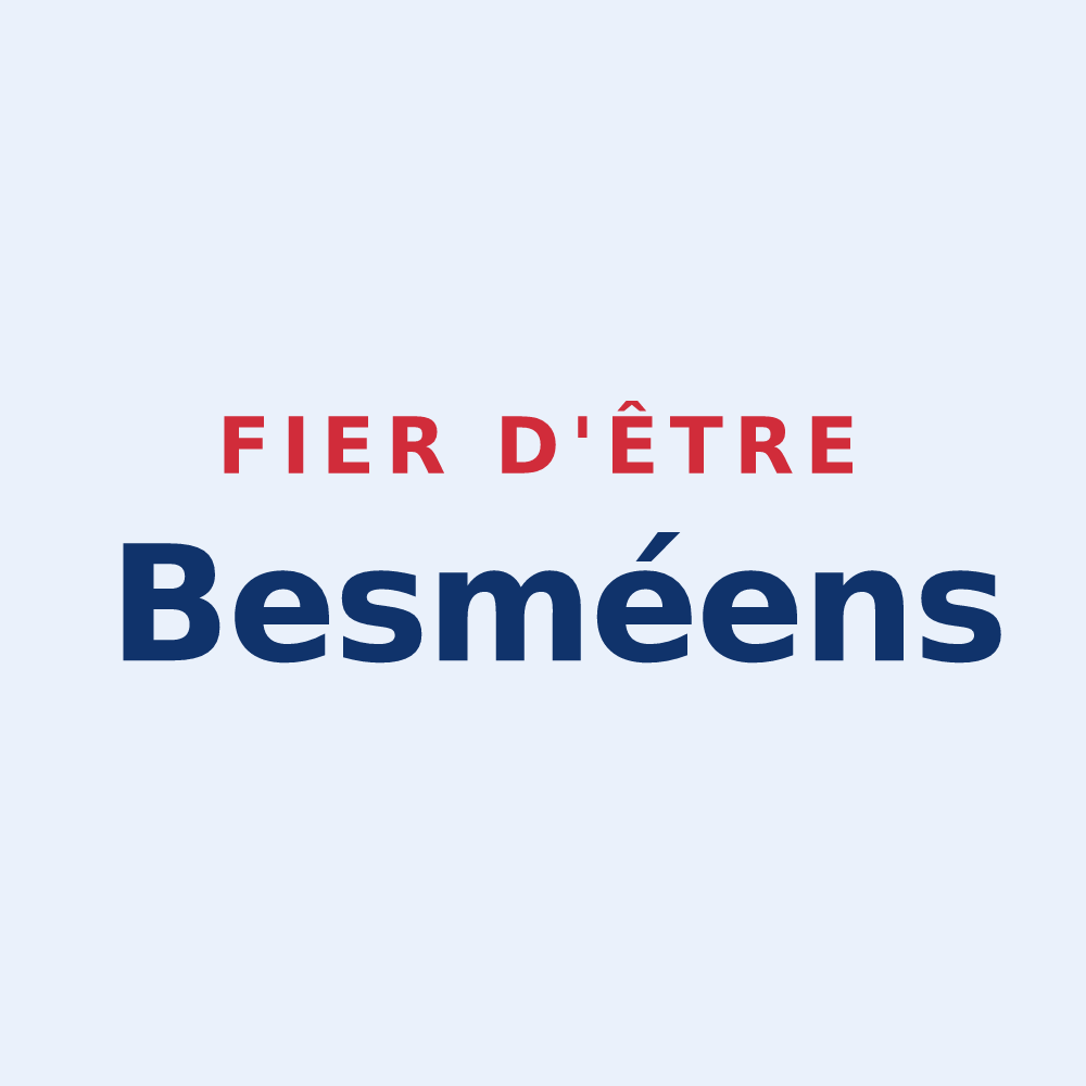 Sticker « Fier d'être Besméens » — design pour Besmé