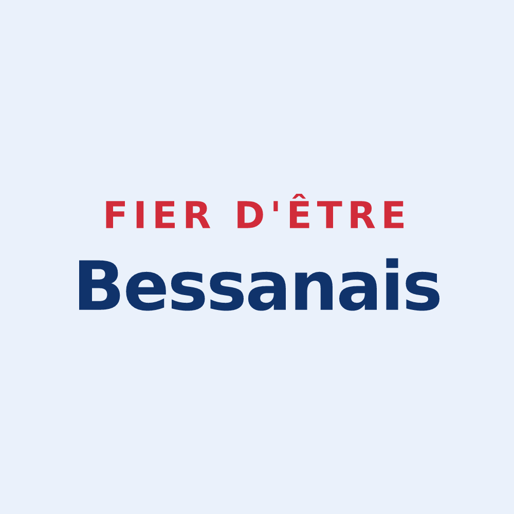 Sticker « Fier d'être Bessanais » — design pour Bessans