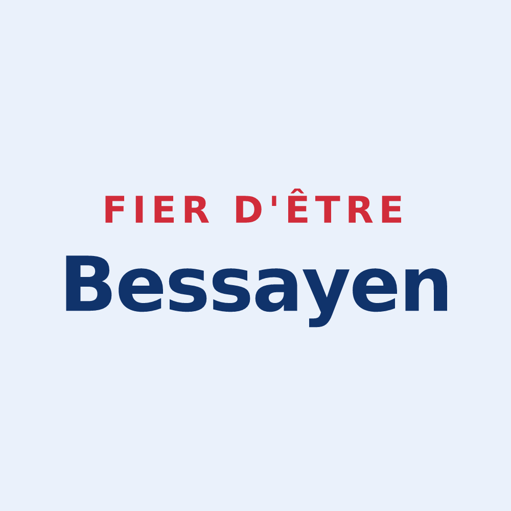 Sticker « Fier d'être Bessayen » — design pour Bessay