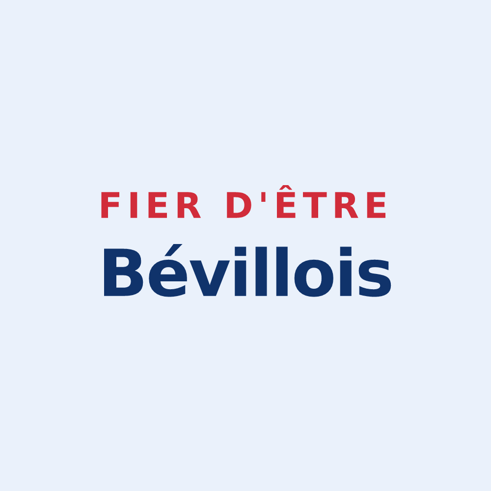 Sticker « Fier d'être Bévillois » — design pour Bethonvilliers