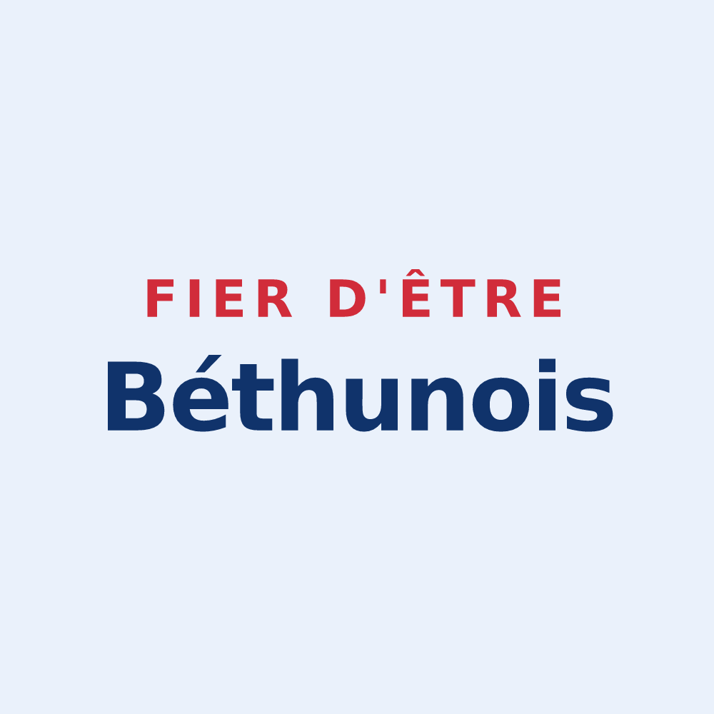 Sticker « Fier d'être Béthunois » — design pour Béthune