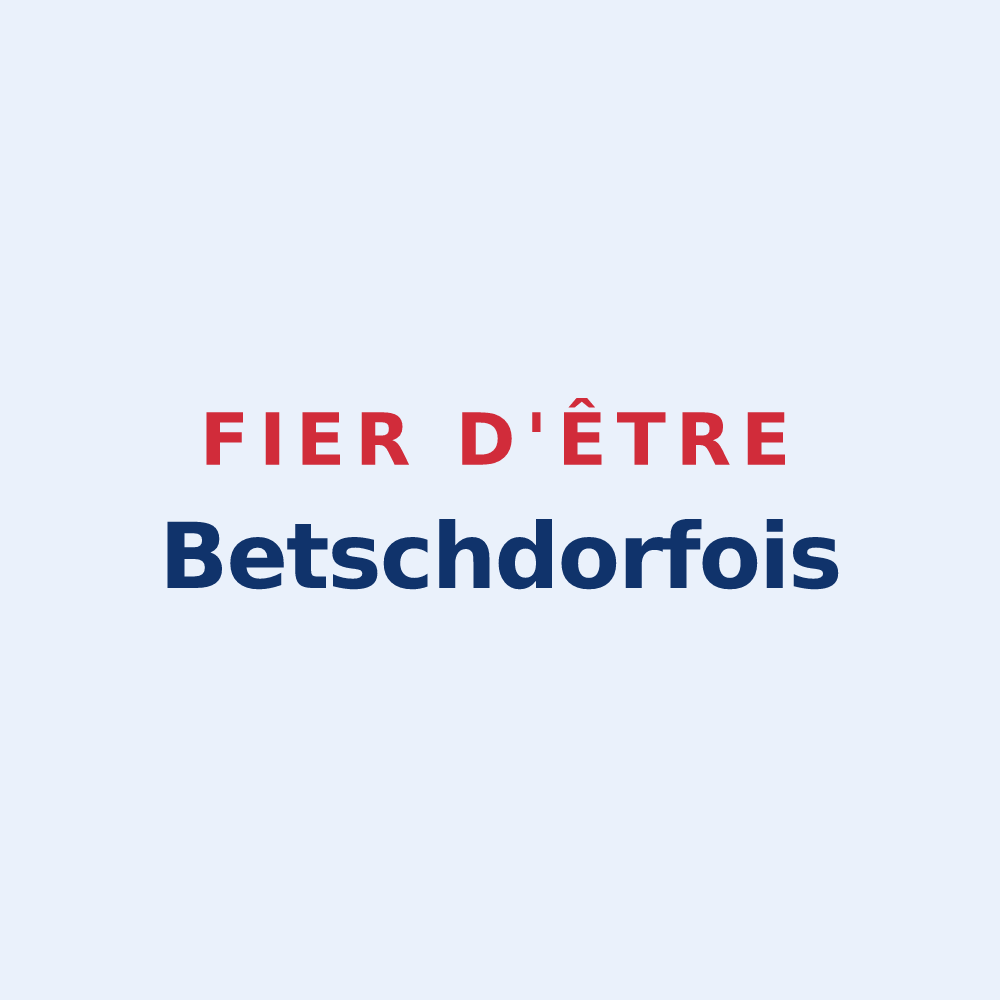 Sticker « Fier d'être Betschdorfois » — design pour Betschdorf