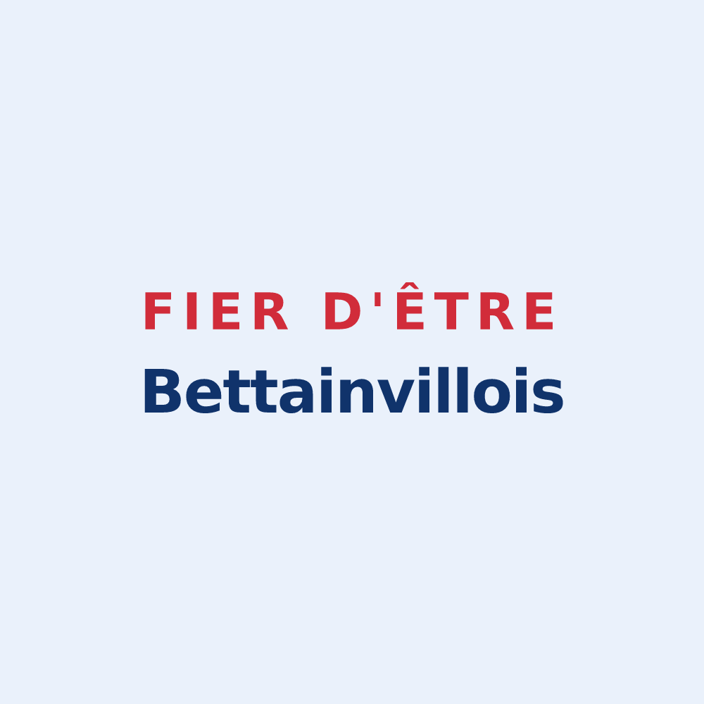 Sticker « Fier d'être Bettainvillois » — design pour Bettainvillers