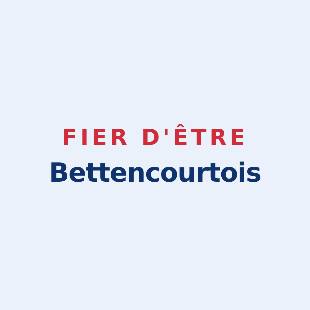 Sticker « Fier d'être Bettencourtois » — design pour Bettencourt-Saint-Ouen