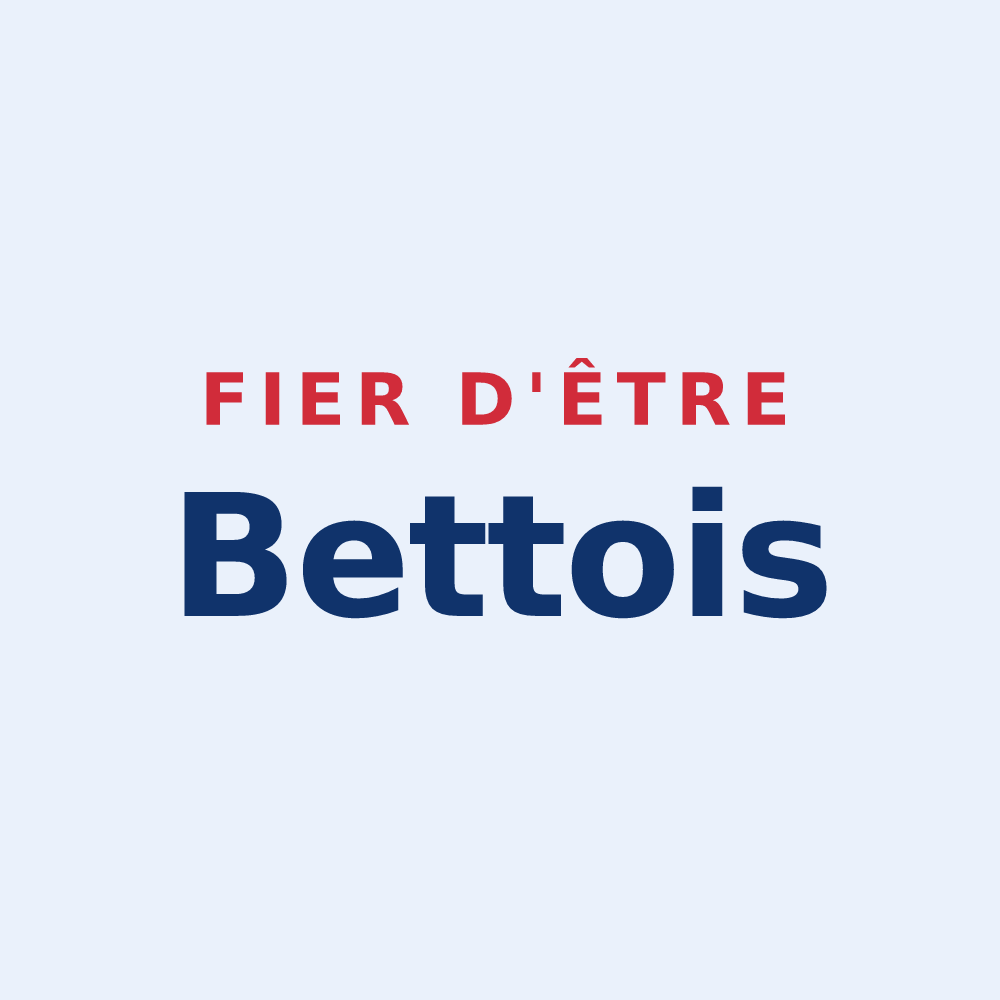 Sticker « Fier d'être Bettois » — design pour Bettes