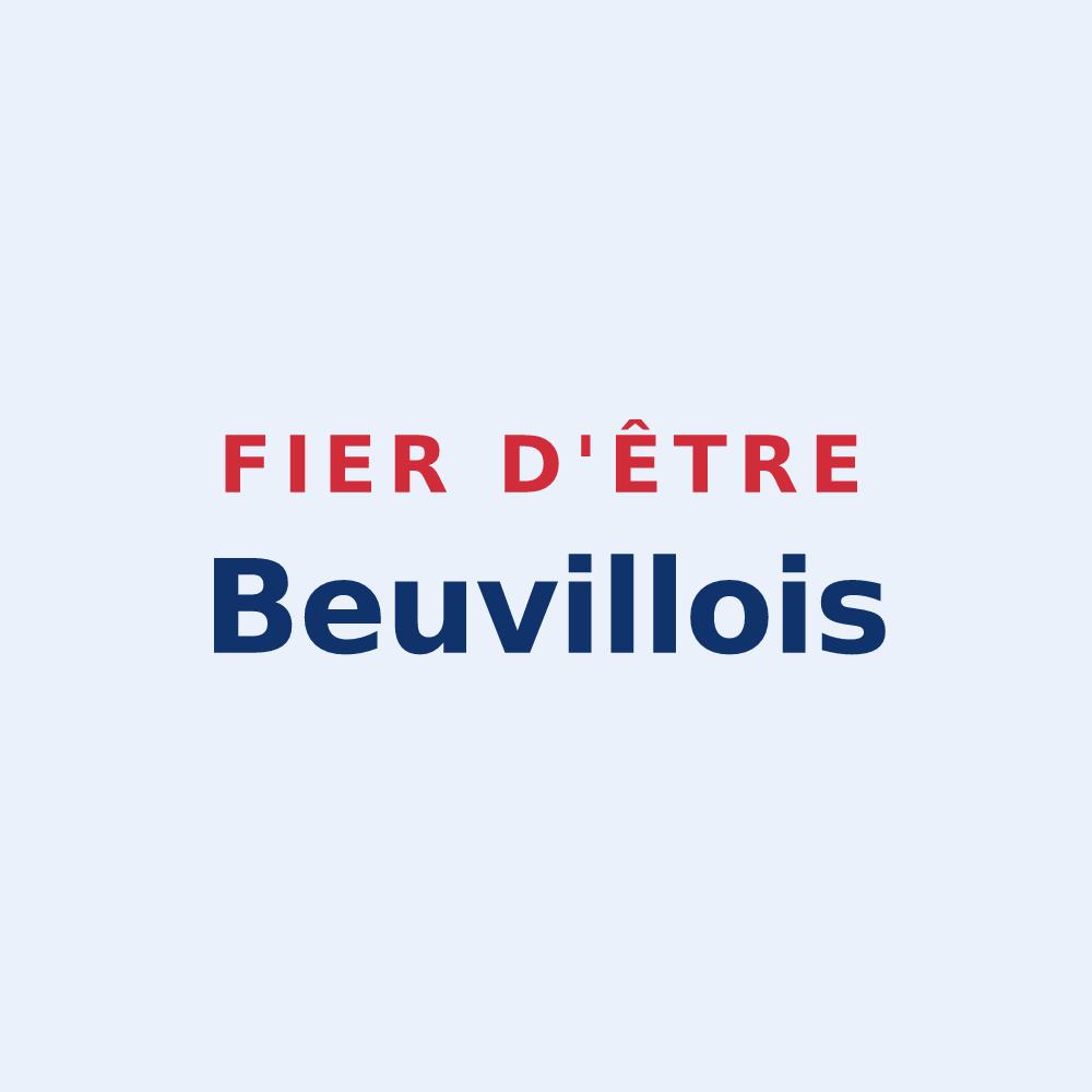 Sticker « Fier d'être Beuvillois » — design pour Beuvillers