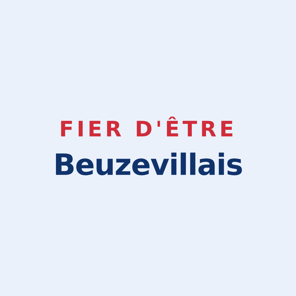 Sticker « Fier d'être Beuzevillais » — design pour Beuzeville-la-Grenier